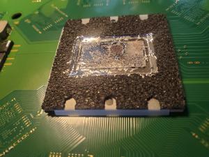 PS5 Liquid Metal on APU on motherboard header image