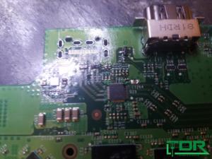 Xbox One X Output HDMI port removed and site is cleaned header image
