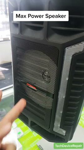 Cheap speaker repair. Just because we can do it, doesn't meant we should - YouTube