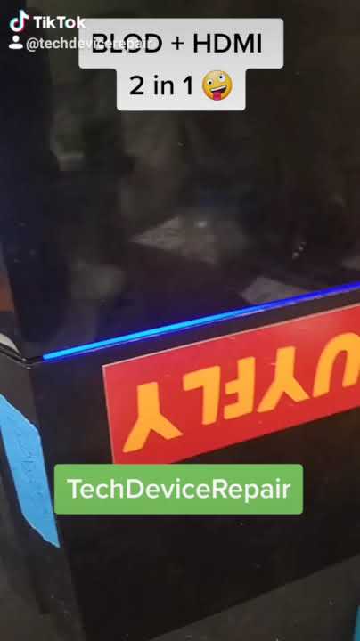 Blue light of death &amp; no signal ( blod + wlod ) repaired - YouTube