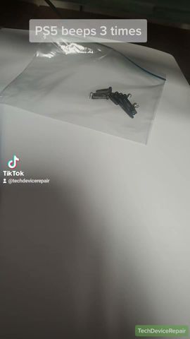The screws came attached to the top of this PS5.  👌- ps5 3 beeps of death #3bod - YouTube