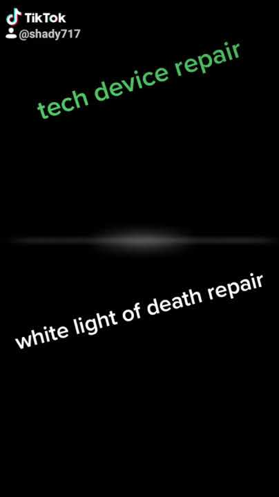 CUH-1215 White Light of Death (WLOD) - Repair Tips - YouTube