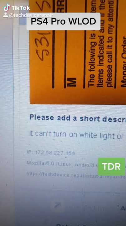 White light of death issue on a PlayStation 4 pro - YouTube
